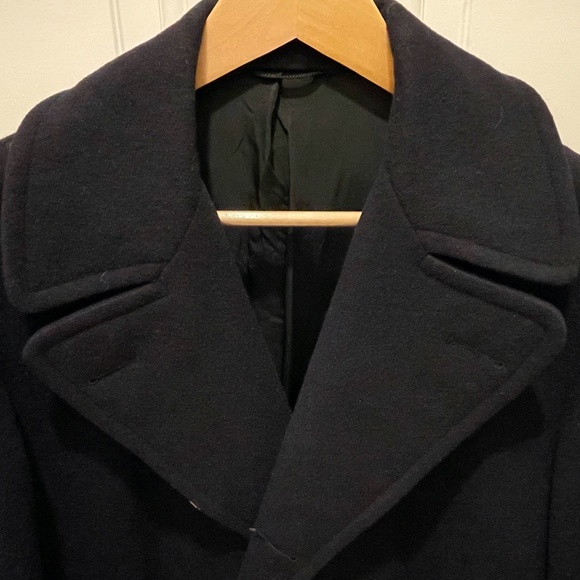 U.S NAVY Vietnam WAR ERA Officers Pea Coat  Blue/Size 40R in Rare Mint condition - Picture 8 of 8
